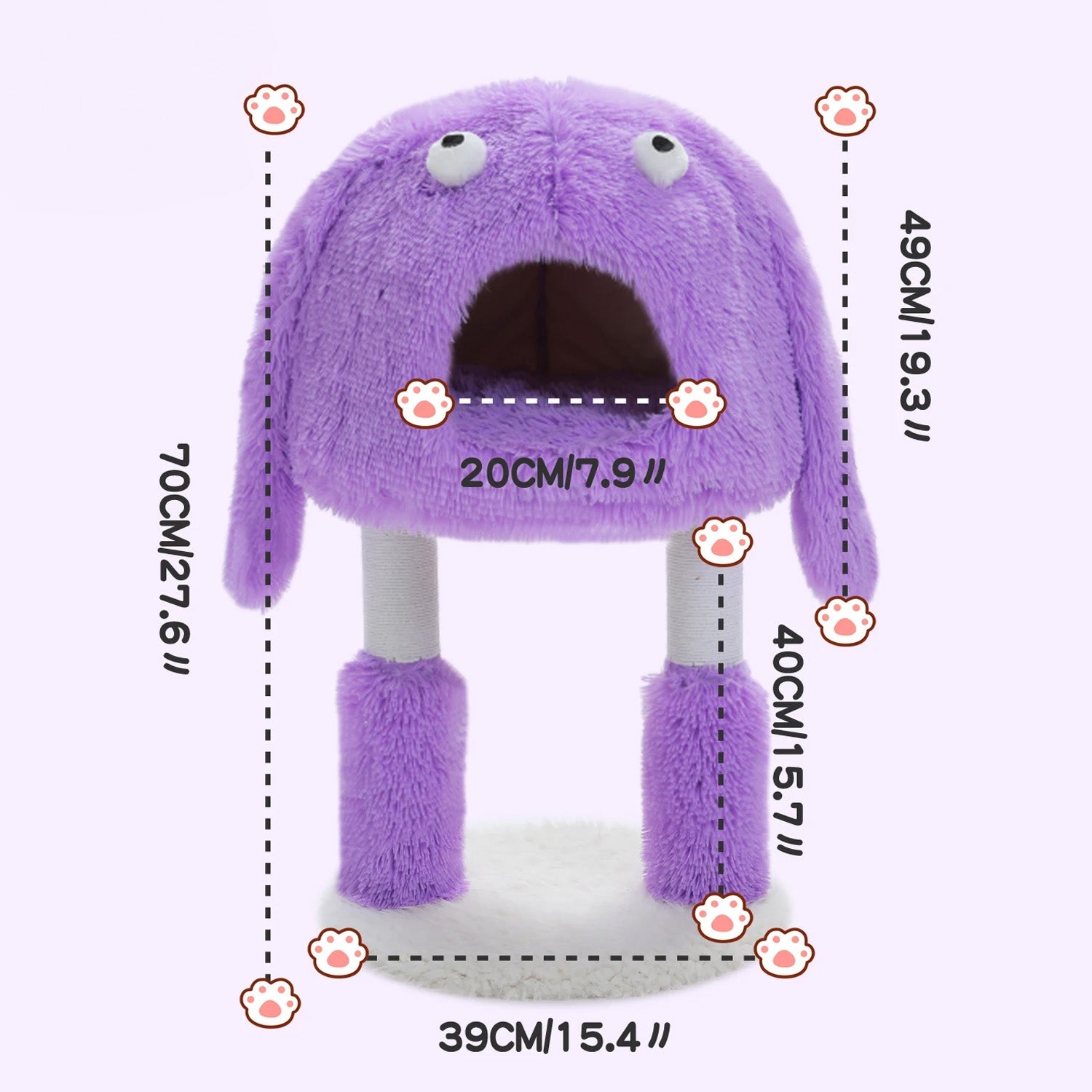 Arbre à chat Naya 70 cm