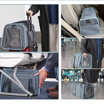 Sac de transport extensible pour chat – imperméable et respirant