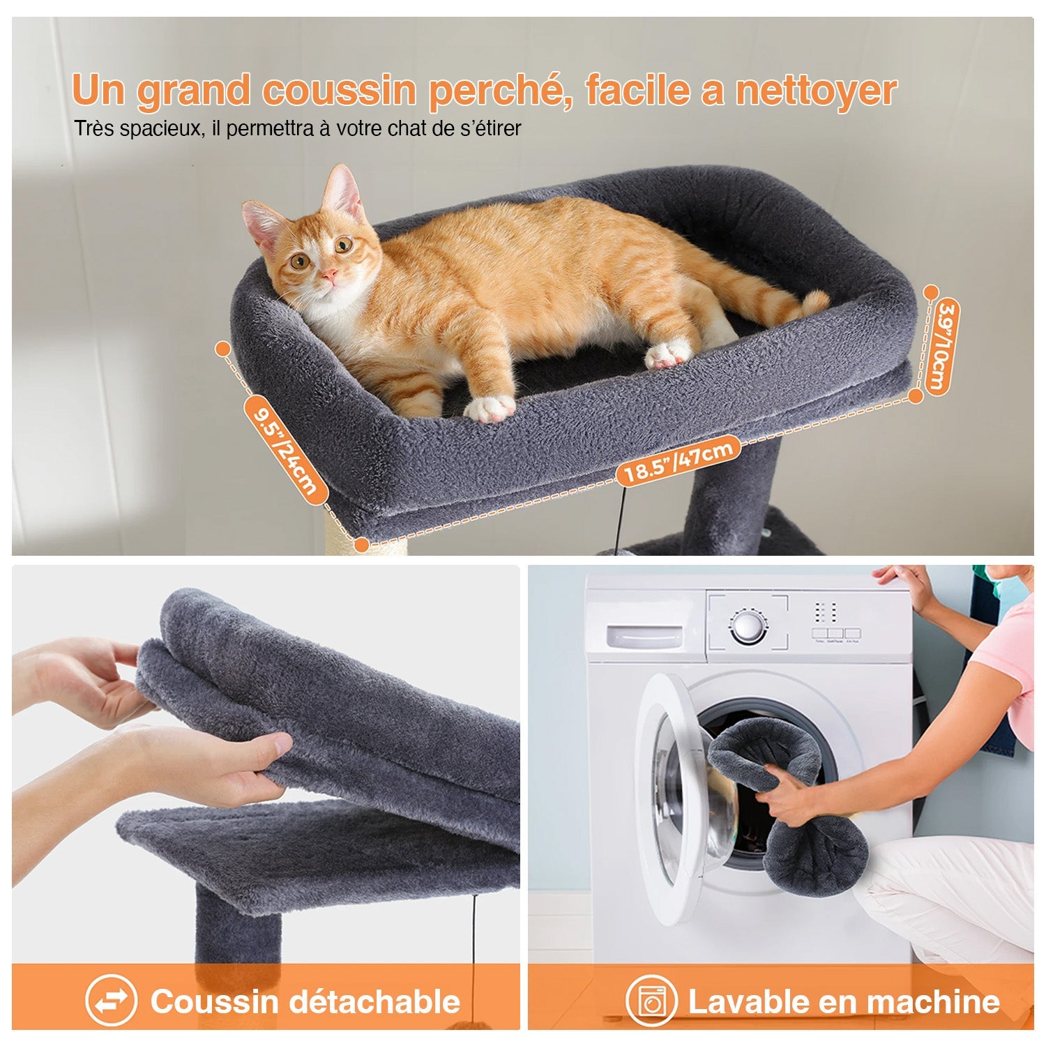 Arbre à chat Nova 106 cm