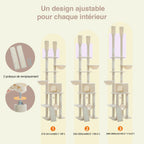 Arbre à chat Sylva ajustable