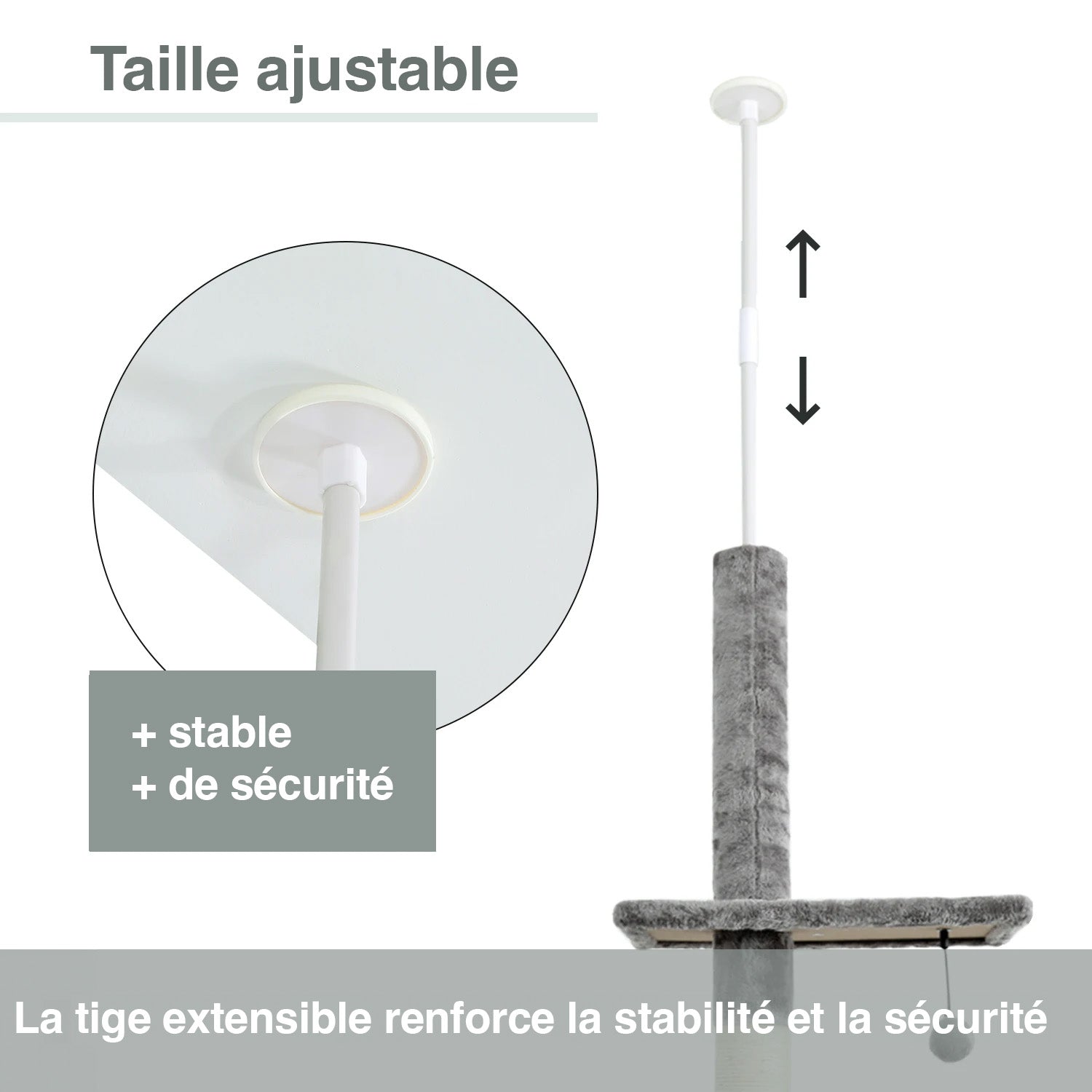 Arbre à chat Altura 274 cm