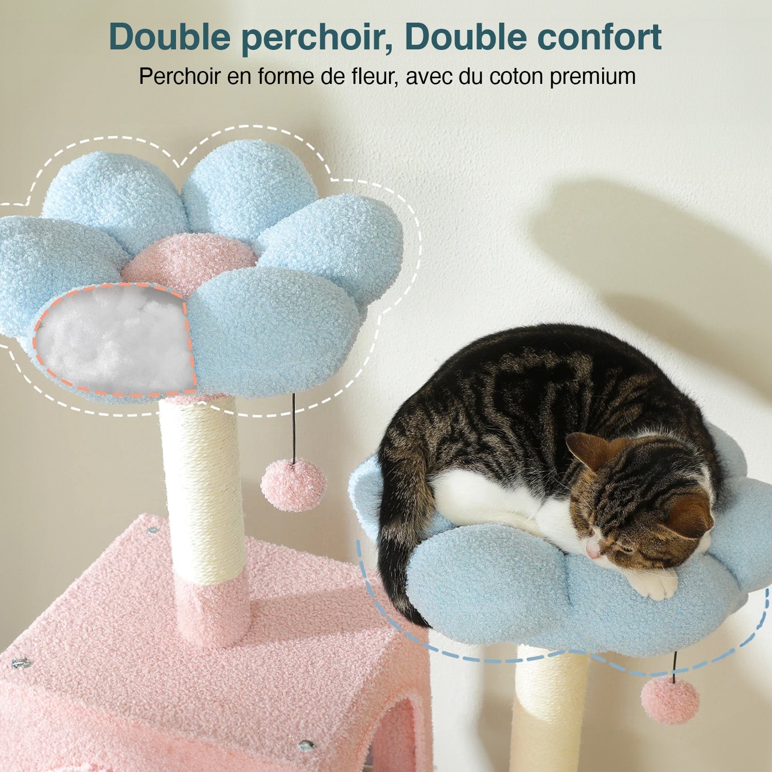 Arbre à chat Atlas 184 cm