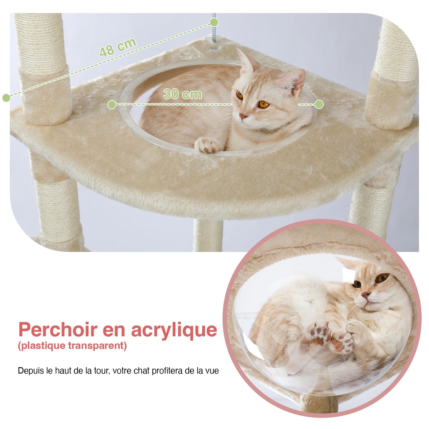 Arbre à chat Félinova ajustable